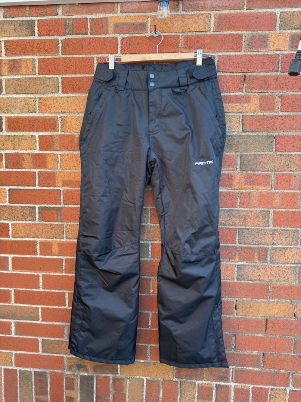 Arctix Women’s Insulated Snow Ski Pants Black Size M Short Waterproof Winter